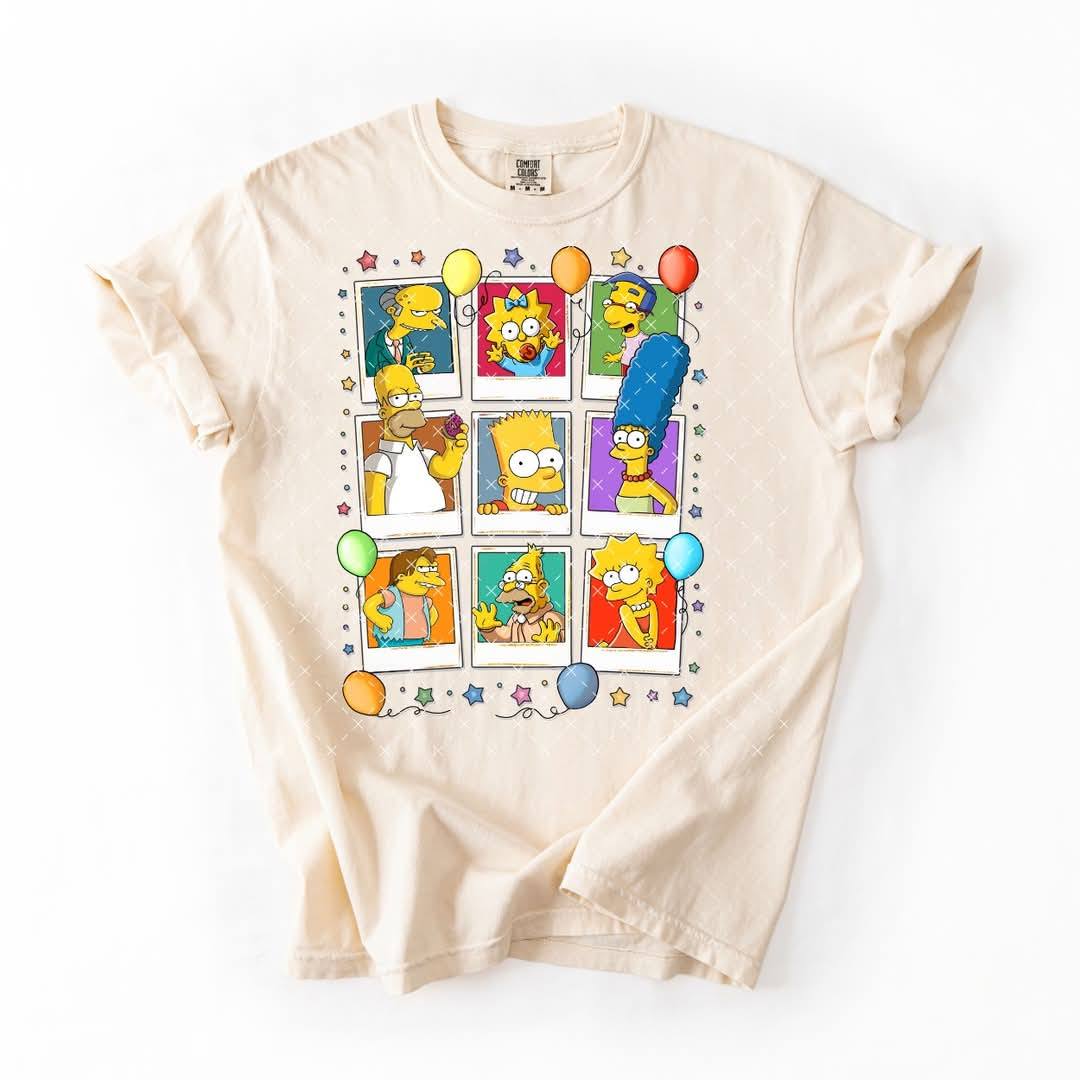 Simpsons Polaroid Graphic Tee