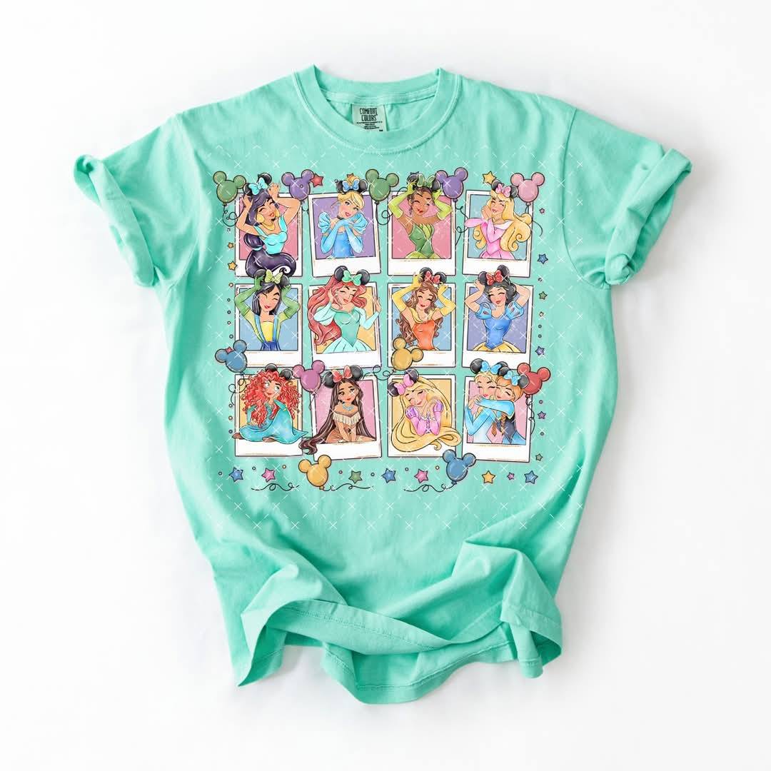 Princesses Polaroid Graphic Tee