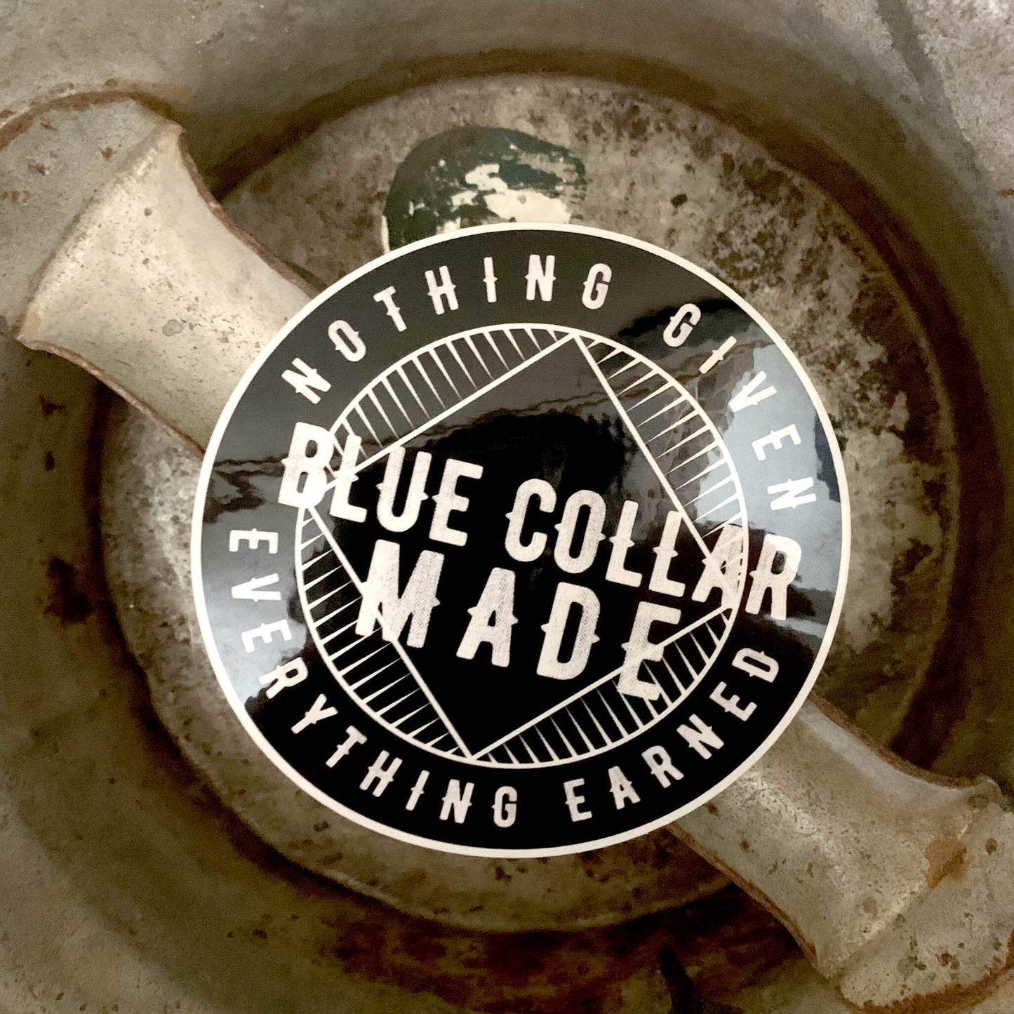 Jumbo BCM Round Sticker