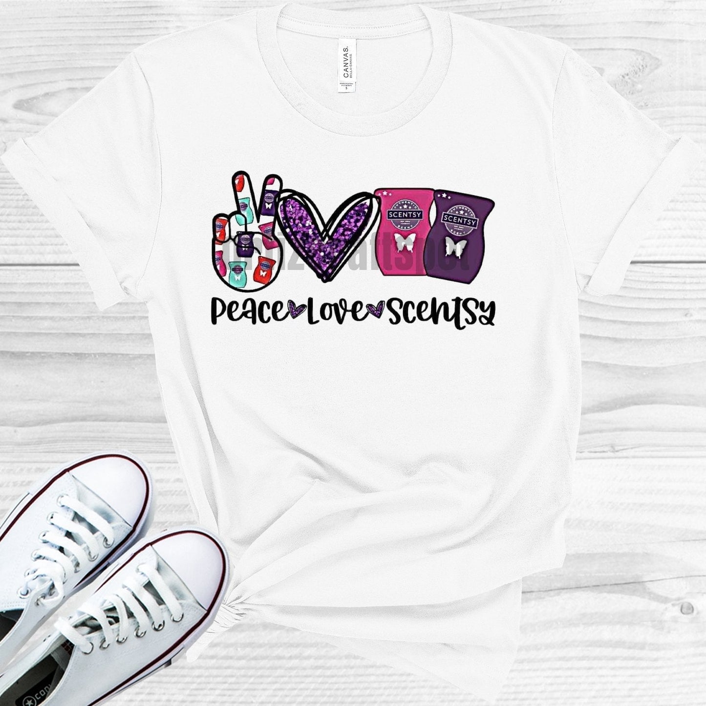 Peace Love Scentsy Graphic Tee