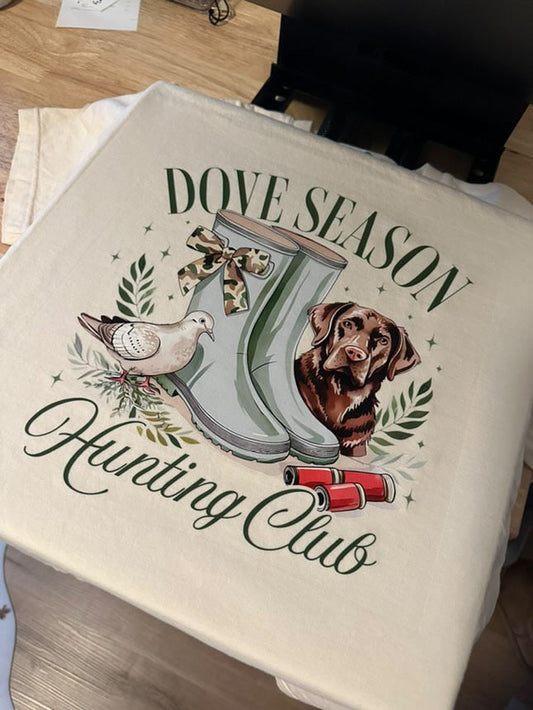 Dove Hunting Season - comfort colors