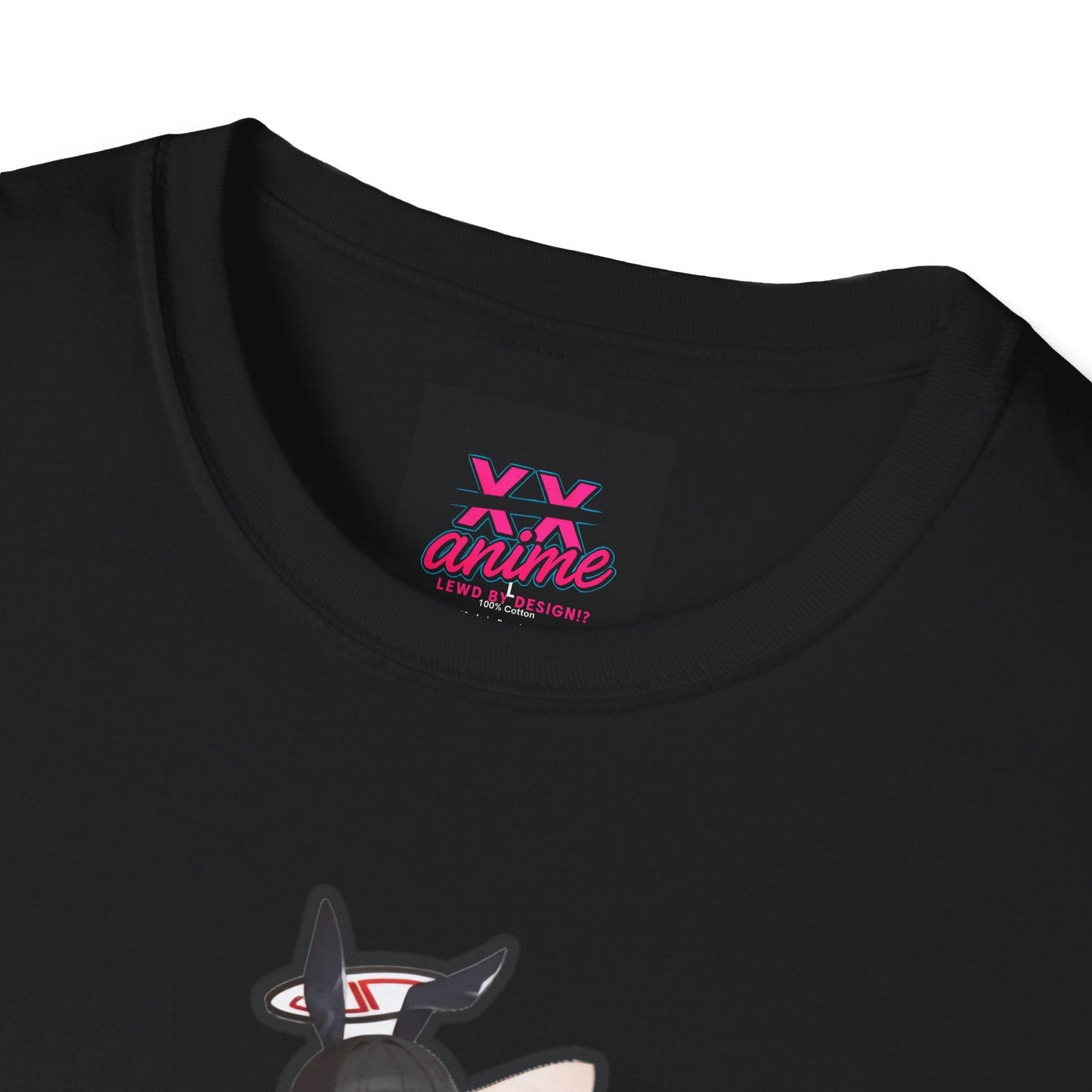 Anime-Inspired Witchy lewd bunny 2 T-Shirt: Spooky Season Vibe, Perfect for Comic Con, Halloween Party, or Casual Wear, Unisex Softstyle Tee, [...]