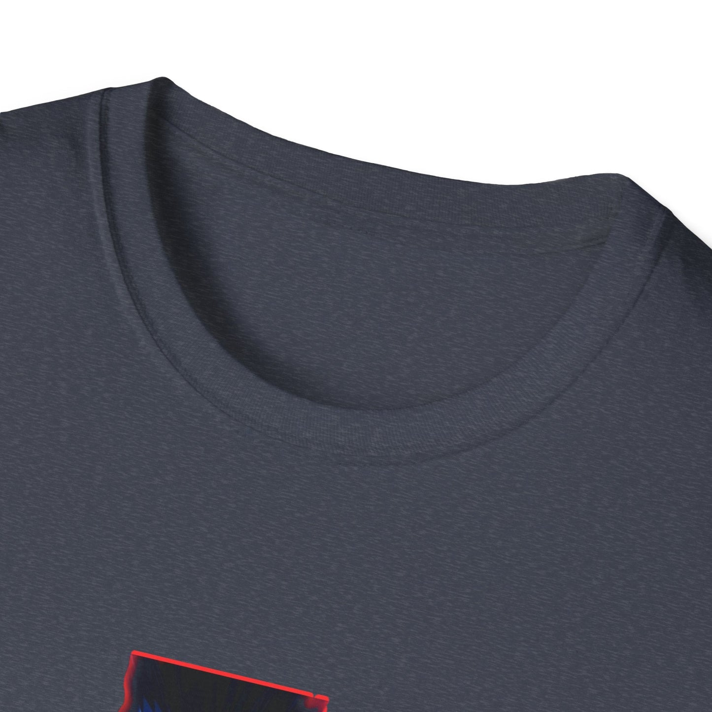 Dn Cosmic Illusion Unisex Softstyle T-Shirt | Space Art Tee, Sci-Fi Apparel, Casual Wear, Unique Gift, Graphic Tee