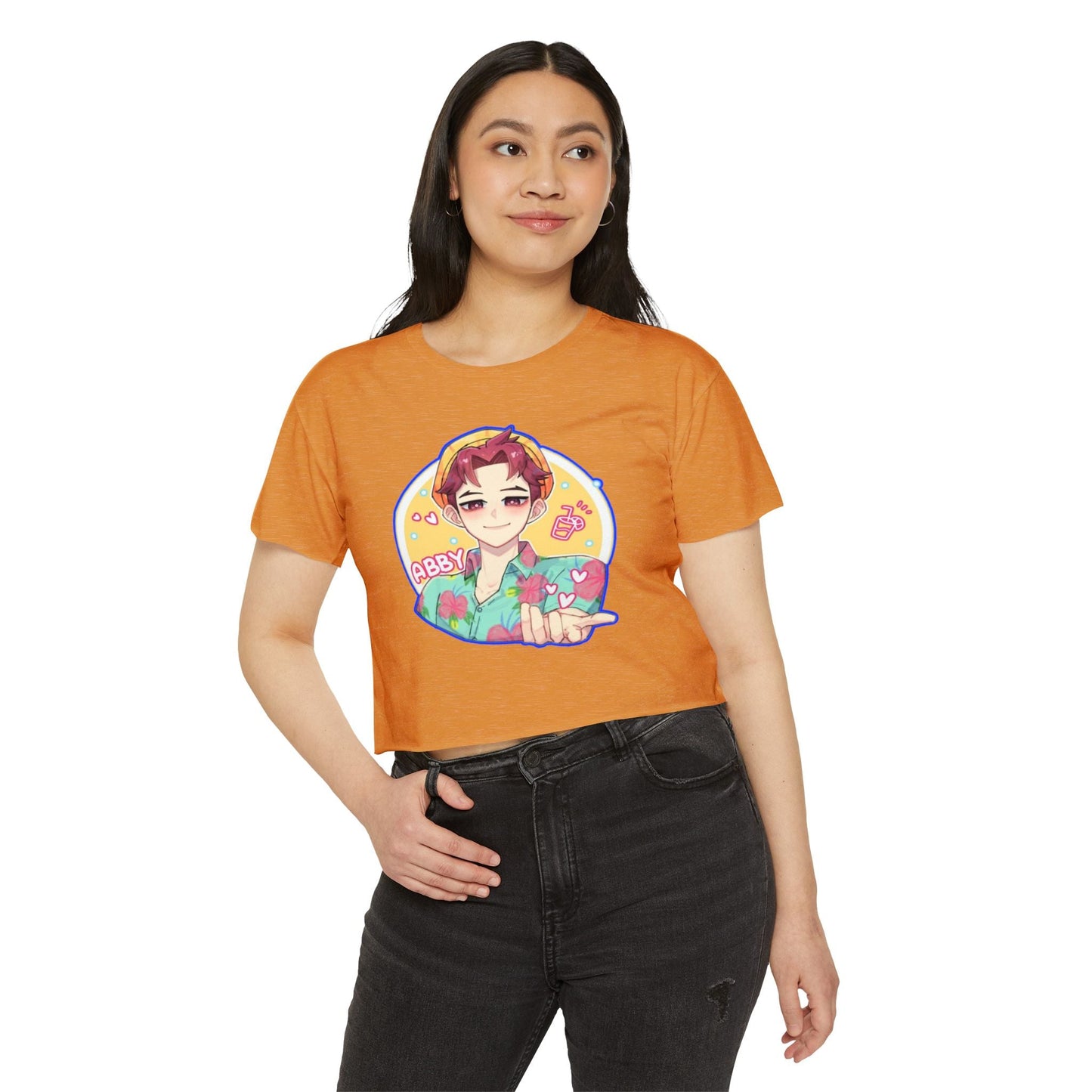 Festival Vibe kpop boys 4 Women's Crop Top, Stylish Tee for Summer Events, Cute Graphic Crop, Gift for Birthdays, Music Festivals, Casual Outfits, [...]