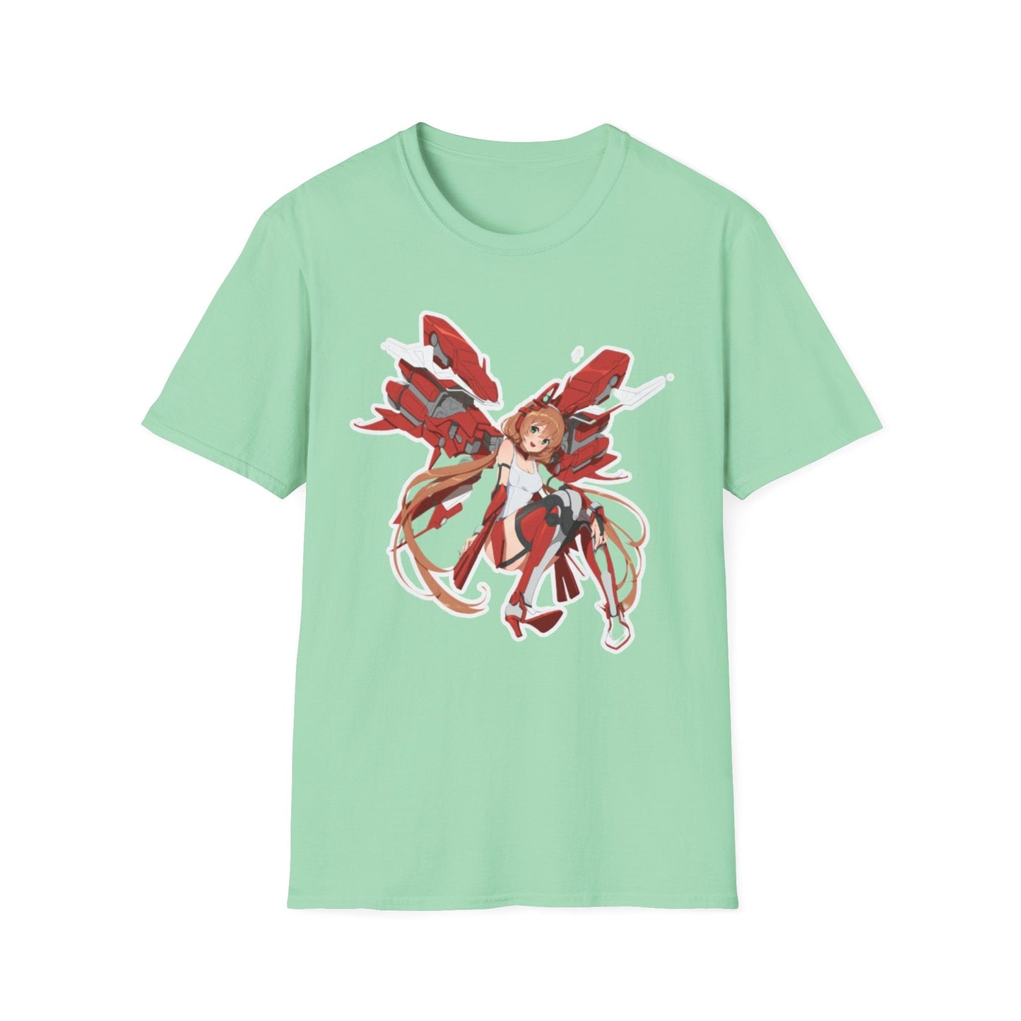 Red Butterfly Graphic Unisex T-Shirt, Cute Casual Tee, Anime-Inspired Apparel, Gift for Friends, Birthday Surprise