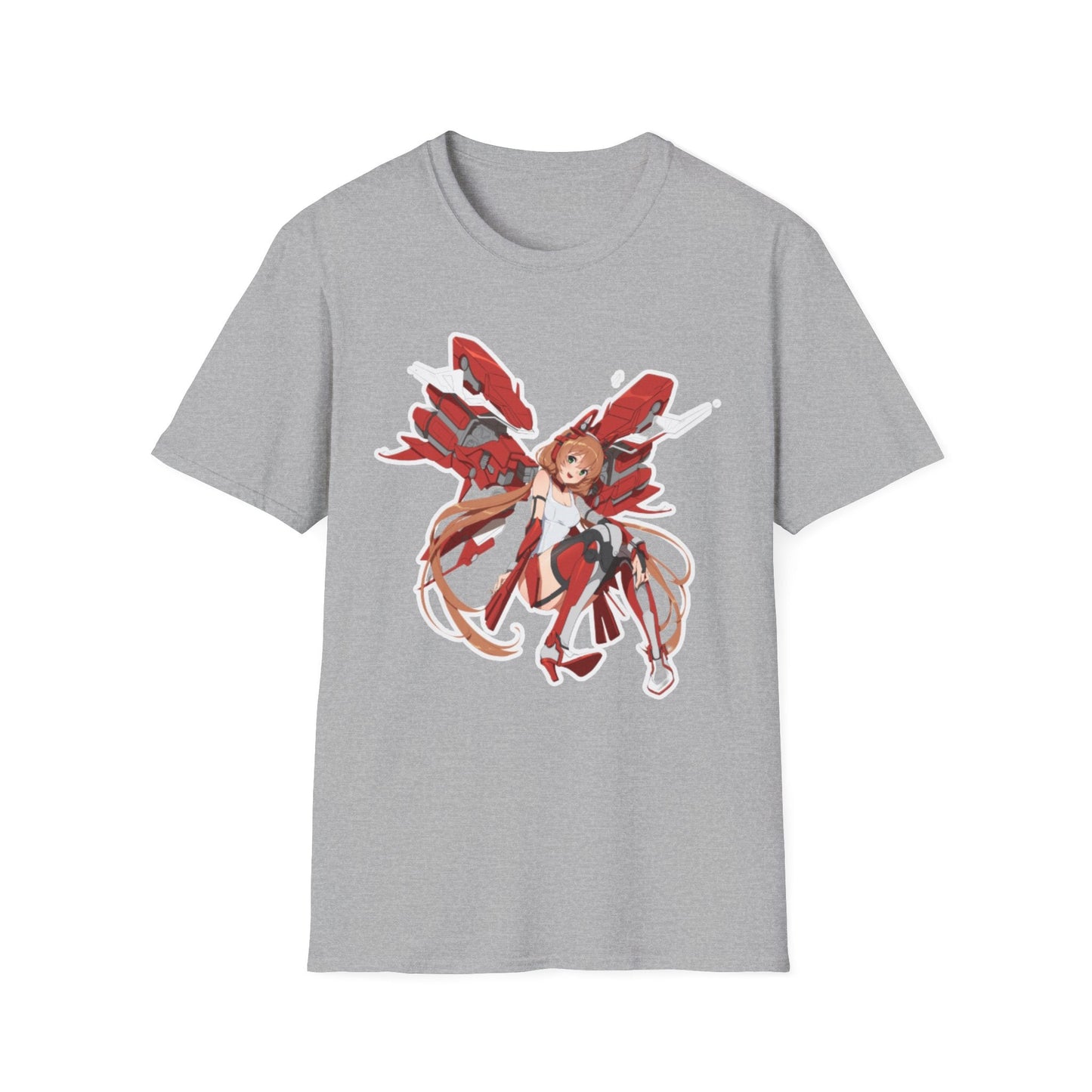 Red Butterfly Graphic Unisex T-Shirt, Cute Casual Tee, Anime-Inspired Apparel, Gift for Friends, Birthday Surprise