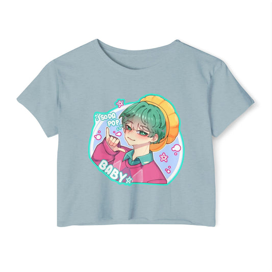 Cute Graphic kpop boys 3 Crop Top for Women, Festival Wear, Baby Pop Art Tee, Casual Summer Top, Gift for Music Lovers, Trendy Streetwear
