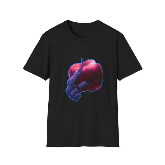 Dn Artistic Skeleton Hand T-Shirt, Creative Graphic Tee, Unique Gift for Artists, Trendy Fashion for Teens, Casual Wear
