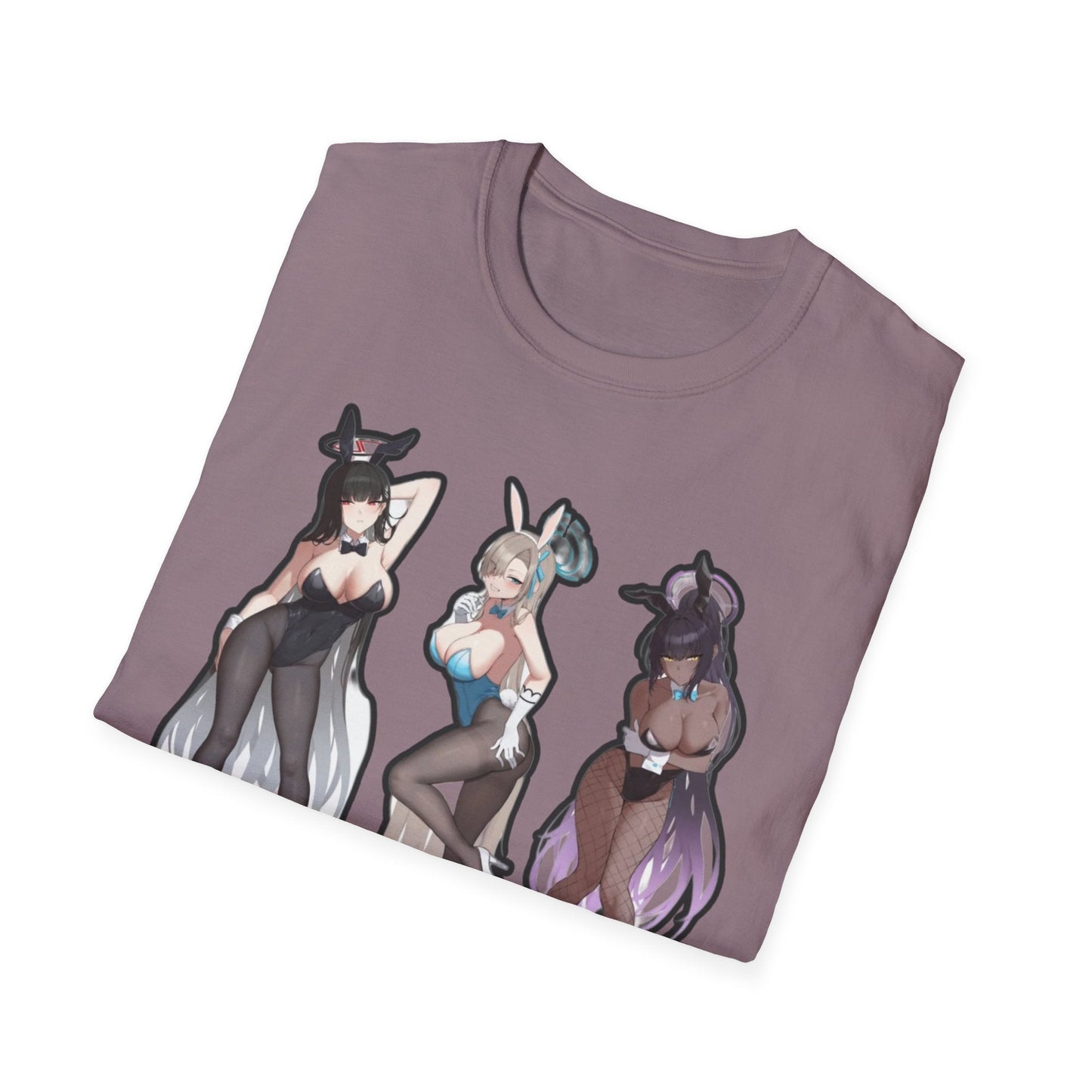 Anime-Inspired lewd bunny Unisex Softstyle T-Shirt, Cute Anime Art Tee, Casual Streetwear, Geeky Gift for Him/Her, Halloween Party Top, Graphic [...]
