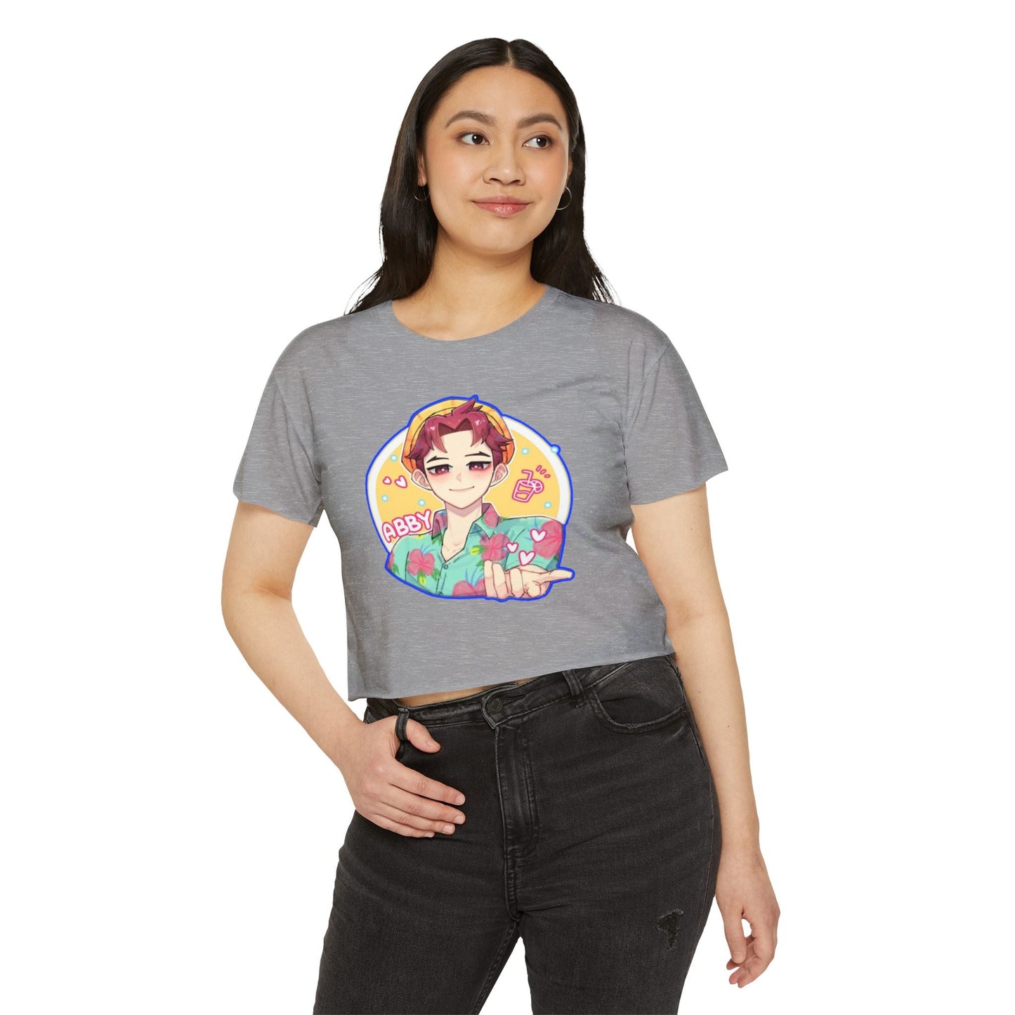 Festival Vibe kpop boys 4 Women's Crop Top, Stylish Tee for Summer Events, Cute Graphic Crop, Gift for Birthdays, Music Festivals, Casual Outfits, [...]