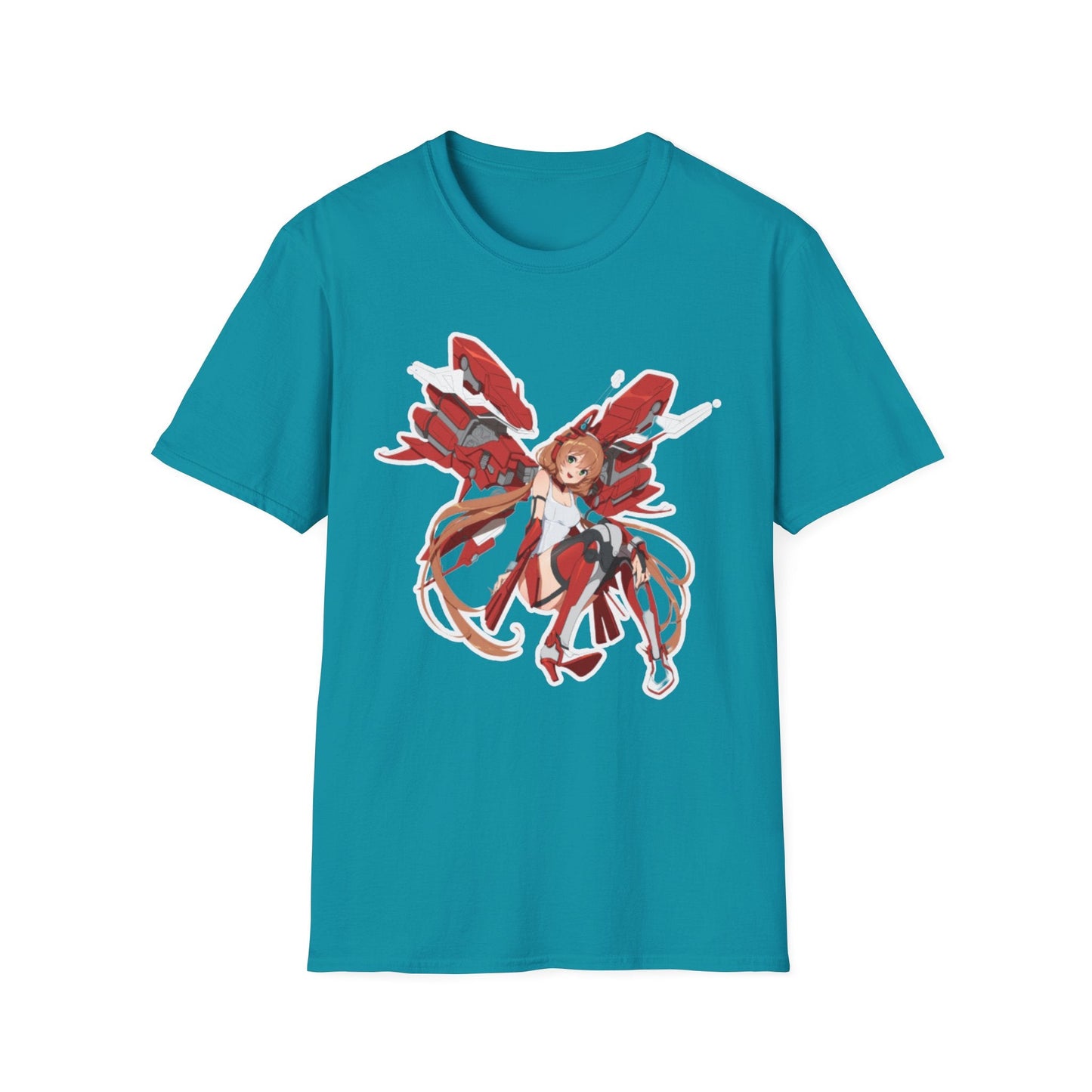 Red Butterfly Graphic Unisex T-Shirt, Cute Casual Tee, Anime-Inspired Apparel, Gift for Friends, Birthday Surprise