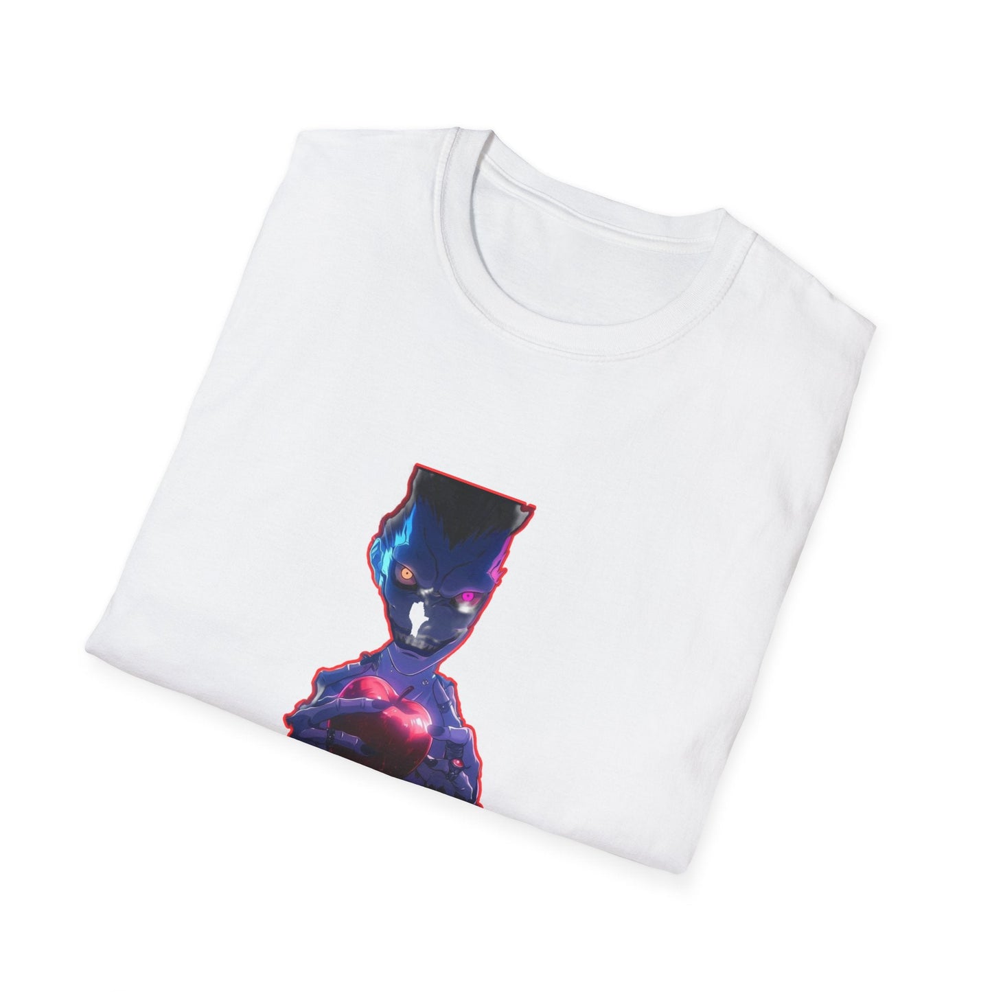 Dn Cosmic Illusion Unisex Softstyle T-Shirt | Space Art Tee, Sci-Fi Apparel, Casual Wear, Unique Gift, Graphic Tee
