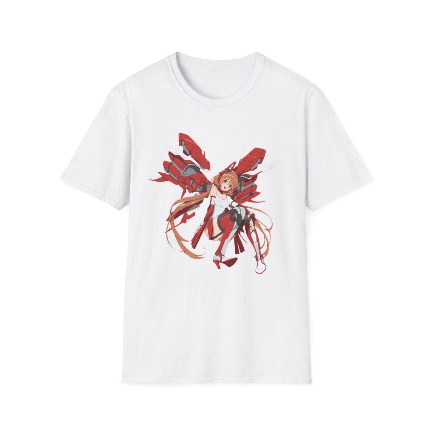 Red Butterfly Graphic Unisex T-Shirt, Cute Casual Tee, Anime-Inspired Apparel, Gift for Friends, Birthday Surprise