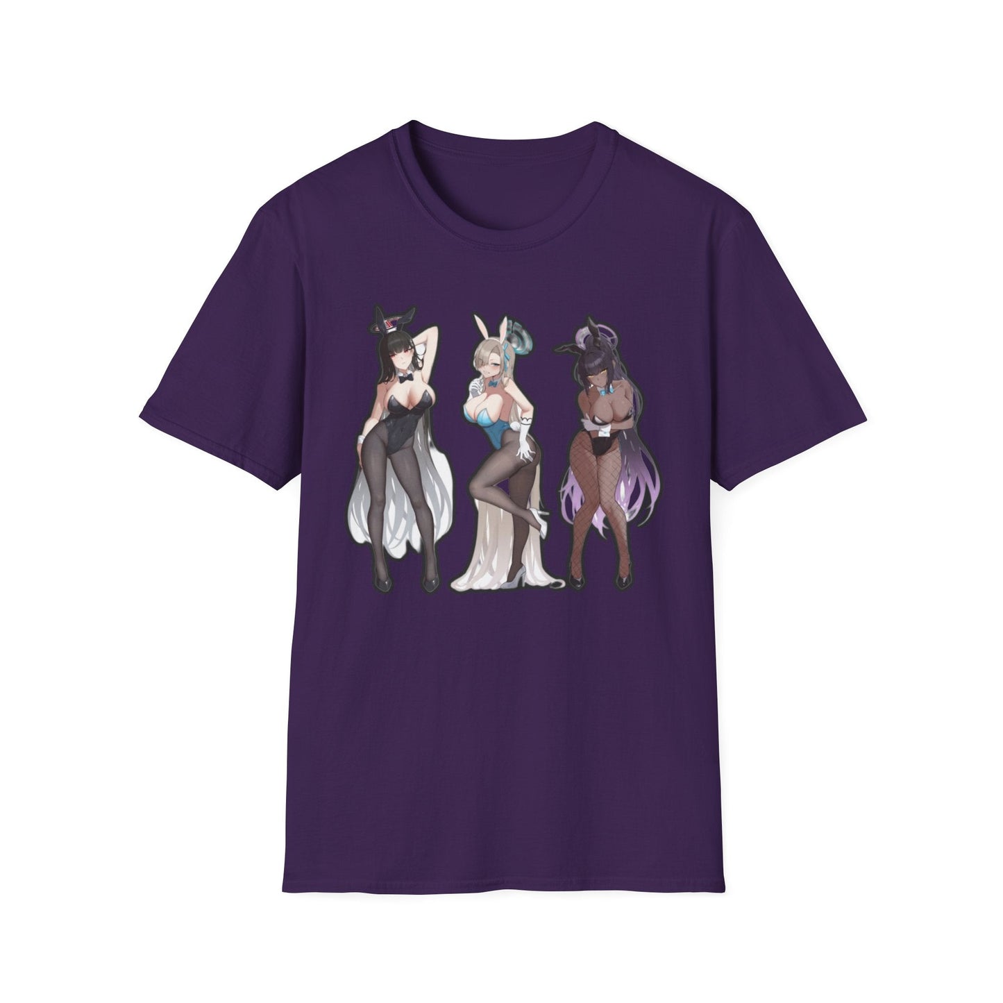Anime-Inspired lewd bunny Unisex Softstyle T-Shirt, Cute Anime Art Tee, Casual Streetwear, Geeky Gift for Him/Her, Halloween Party Top, Graphic [...]