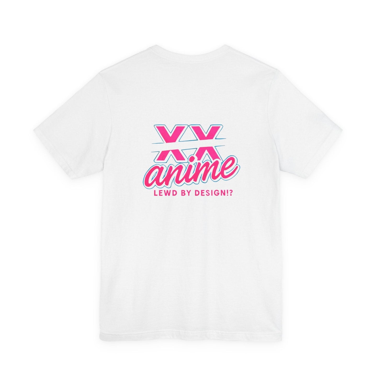 Lewd Anime-Themed Unisex Tee for Fans, Cute Graphic T-Shirt, Comfortable Everyday Wear, Perfect Gift for Anime Lovers, Stylish Casual Top