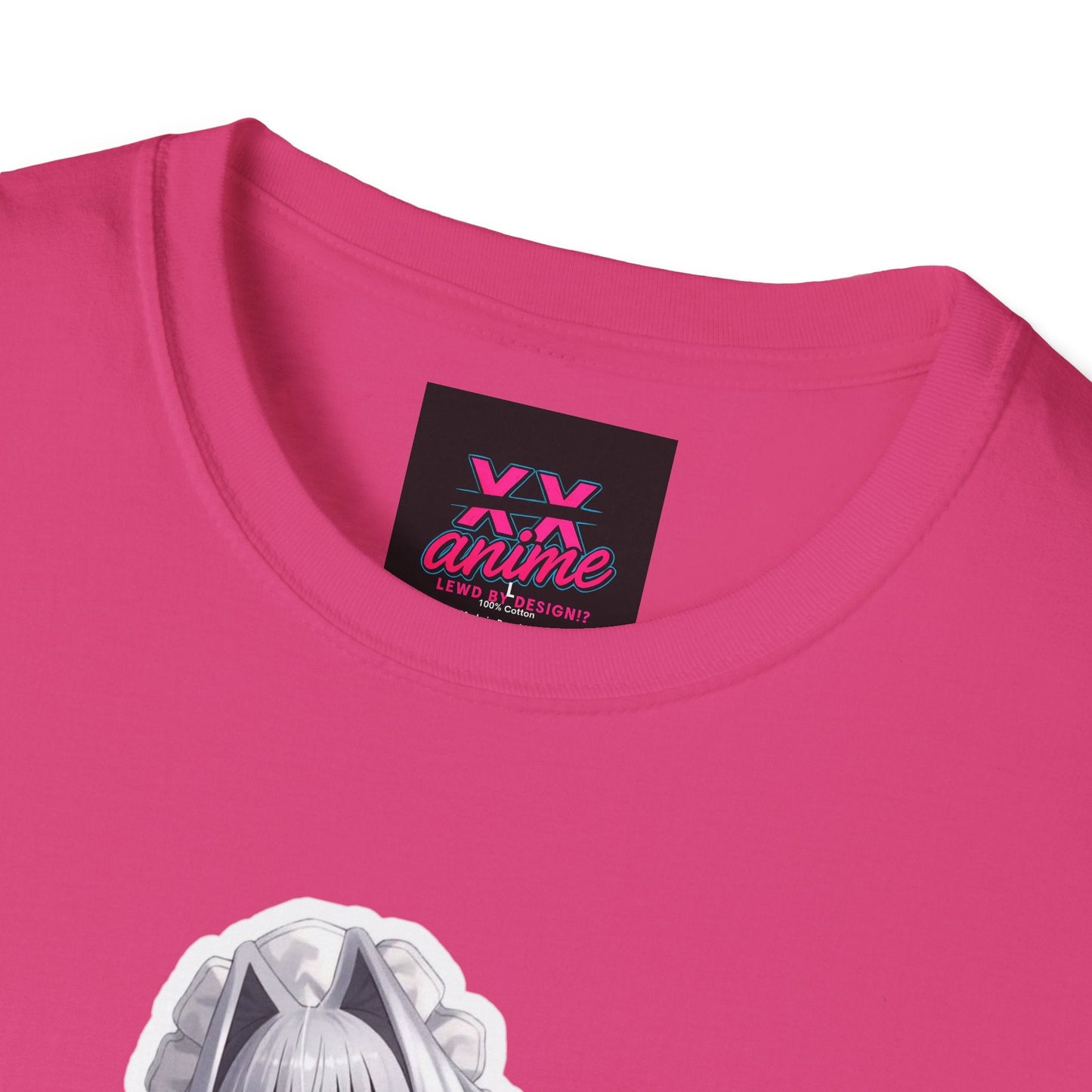 Anime-Inspired Unisex lewd gun T-Shirt - Fun, Playful Design, Perfect for Anime Lovers, Cosplay, Gifts, Casual Wear, and Conventions