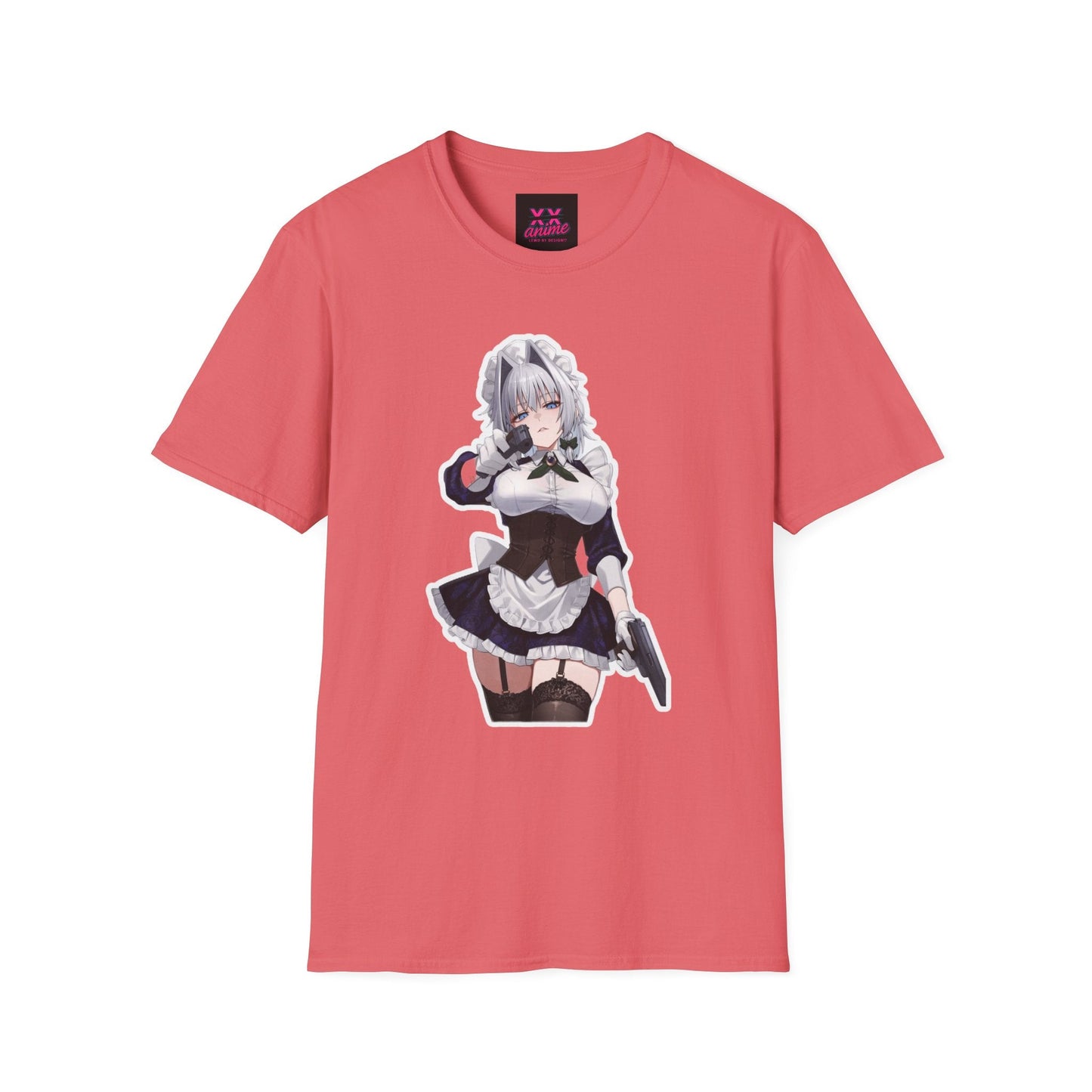 Anime-Inspired Unisex lewd gun T-Shirt - Fun, Playful Design, Perfect for Anime Lovers, Cosplay, Gifts, Casual Wear, and Conventions