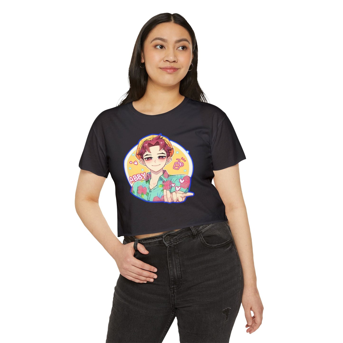 Festival Vibe kpop boys 4 Women's Crop Top, Stylish Tee for Summer Events, Cute Graphic Crop, Gift for Birthdays, Music Festivals, Casual Outfits, [...]