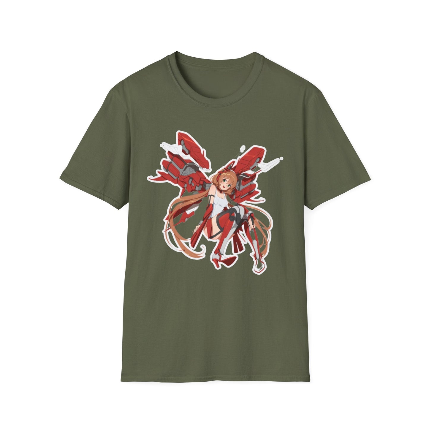 Red Butterfly Graphic Unisex T-Shirt, Cute Casual Tee, Anime-Inspired Apparel, Gift for Friends, Birthday Surprise