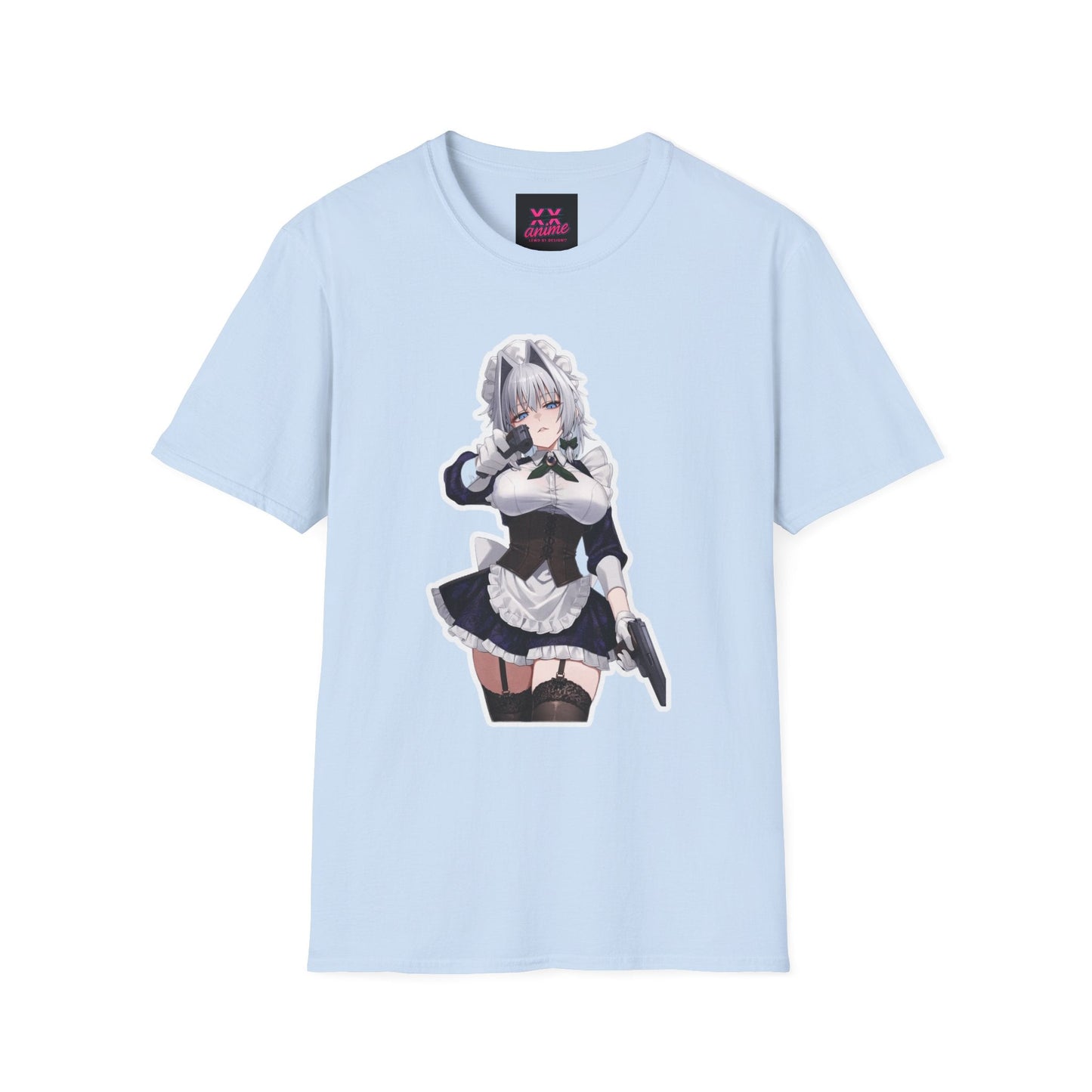 Anime-Inspired Unisex lewd gun T-Shirt - Fun, Playful Design, Perfect for Anime Lovers, Cosplay, Gifts, Casual Wear, and Conventions