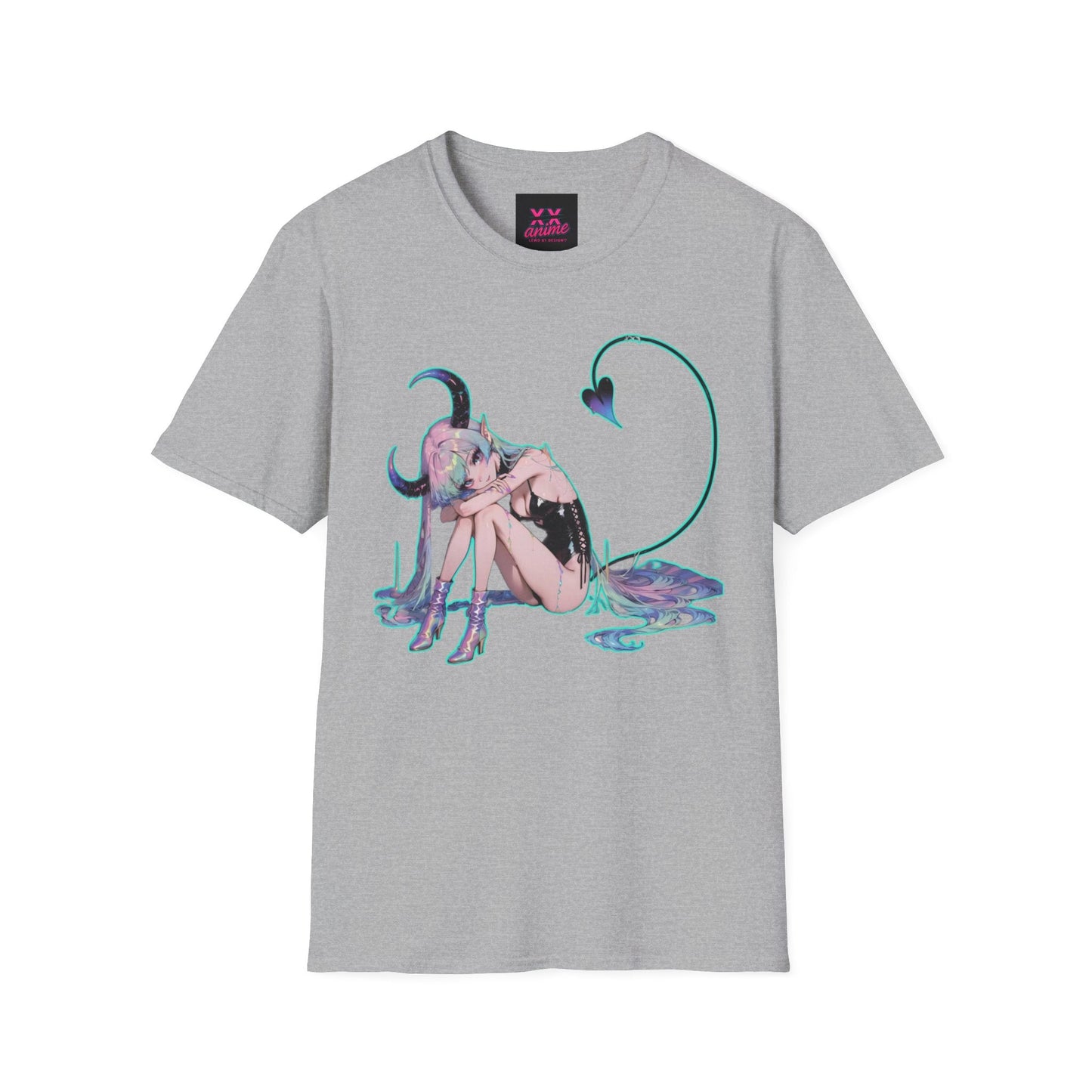 Anime-inspired lewd type 7 Unisex T-Shirt, Aesthetic Graphic Tee, Cute Casual Wear, Perfect for Anime Fans, Unique Gift for Anime Lovers