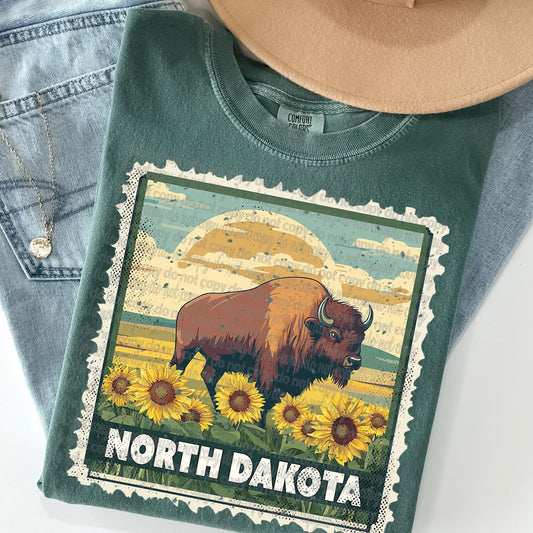North Dakota Graphic Tee