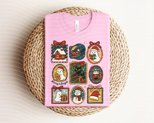 Merry & Bright Graphic Tee