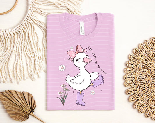 Silly Goose on the Loose Graphic Tee