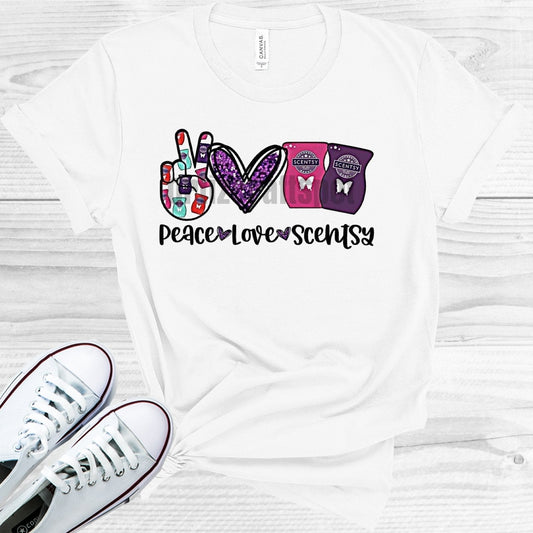 Peace Love Scentsy Graphic Tee