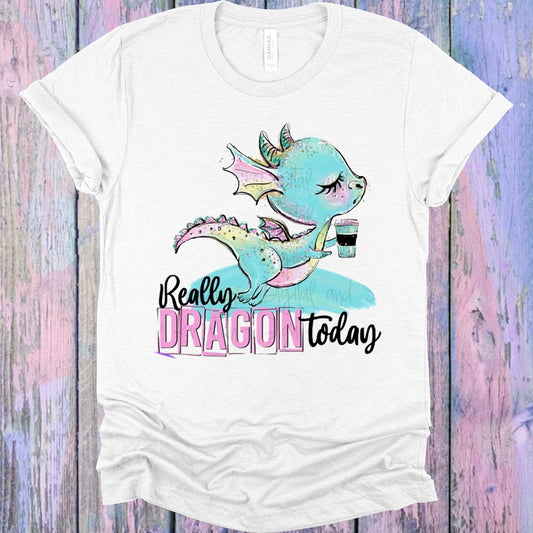 Really Dragon Today Graphic Tee