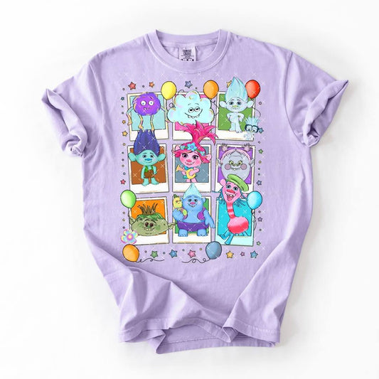 Trolls Polaroid Graphic Tee