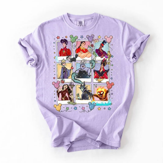 Villains Polaroid Graphic Tee